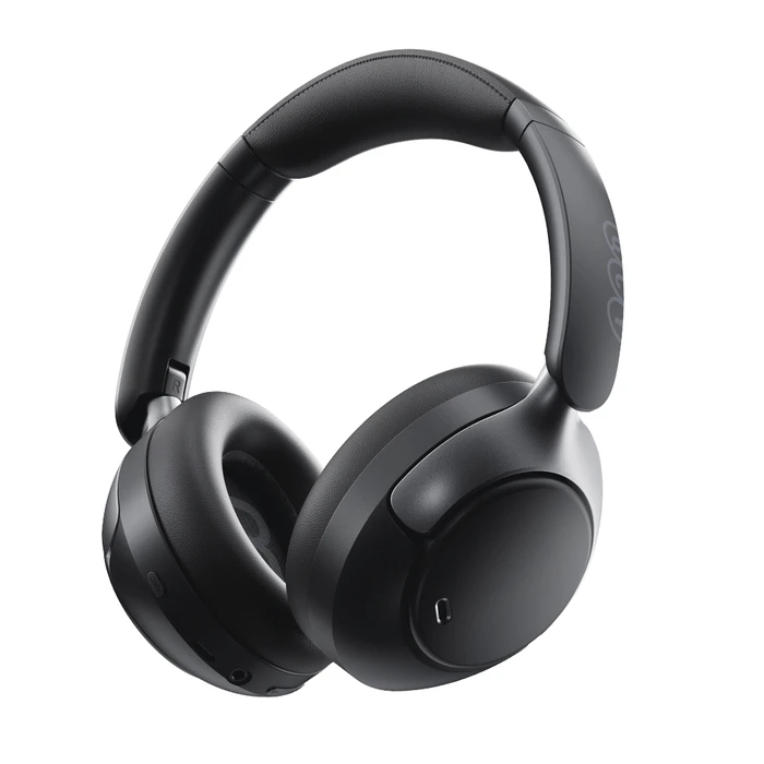 Ακουστικά QCY H3 PRO Black Hi-Res Audio V5.4 Bluetooth ANC Call Noise Cancelling 40mm drive