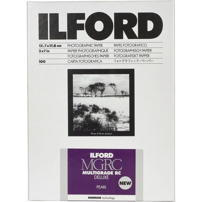 Φωτογραφικό χαρτί σε φύλλα Ilford Multigrade RC Deluxe Pearl 44M 13x18 cm, 100 φύλλα