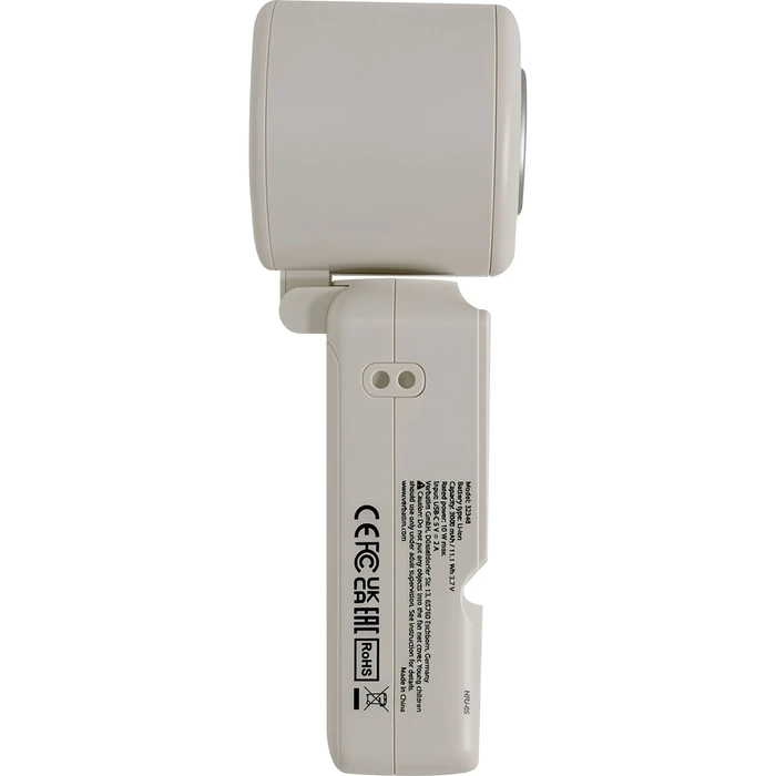 Verbatim Cool 'n' Go Ice Touch Pro - Μίνι φορητός ανεμιστήρας λευκό/ασημί (Model 32348)