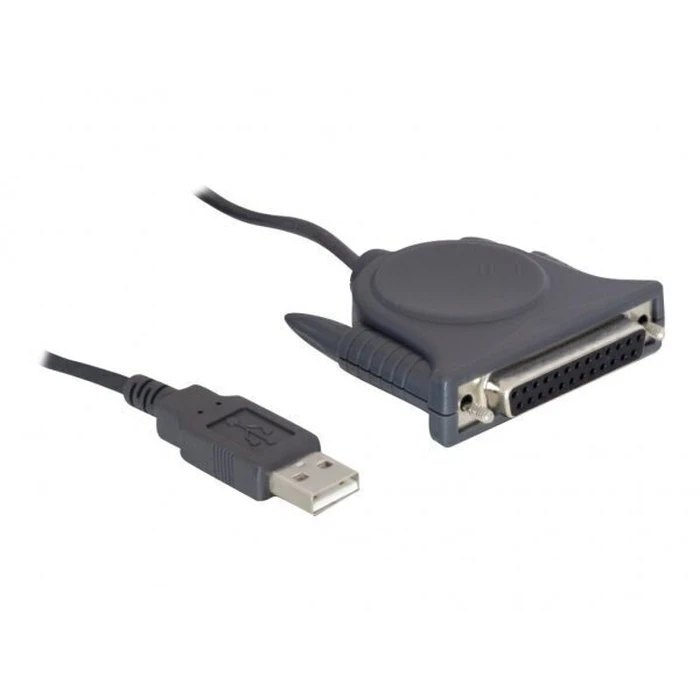 USB1.1 Kabel Delock A -> D-Sub25 St/Bu 1.80m sw