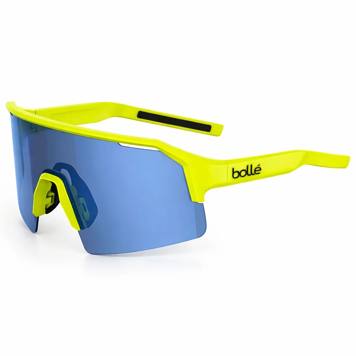 Bolle Unisex Γυαλιά Ηλίου με Κίτρινο Σκελετό και Μπλε Φακό BS005002