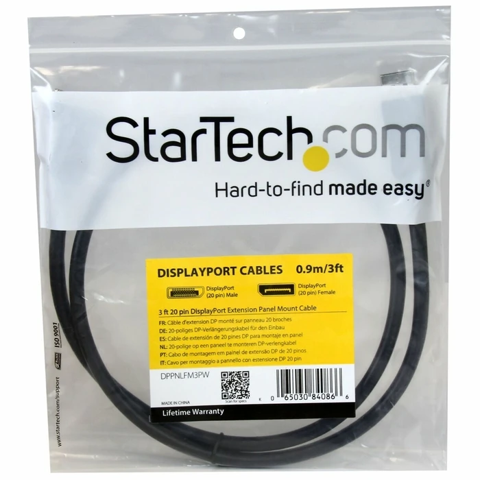 Καλώδιο DisplayPort Startech DPPNLFM3PW
