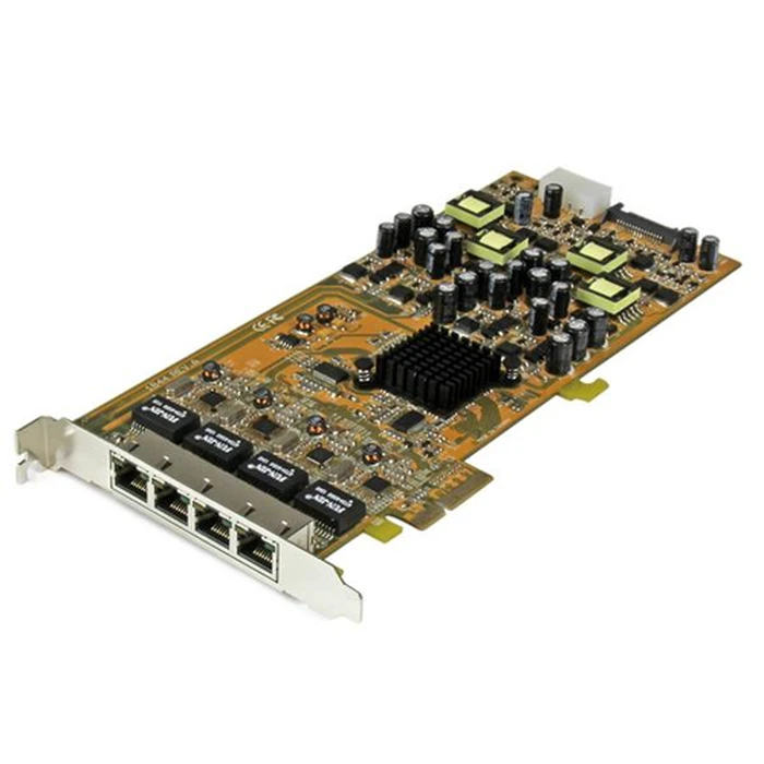 Κάρτα Δικτύου PCIe StarTech 4 PORT GIGABIT POE NIC