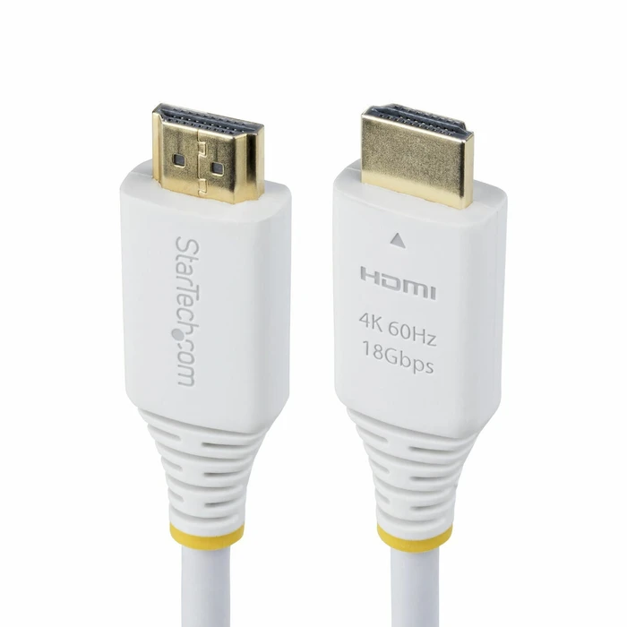 StarTech HDMI 2.0 Cable HDMI male - HDMI male 3m Λευκό HDMI2-CABLE-4K60-10W