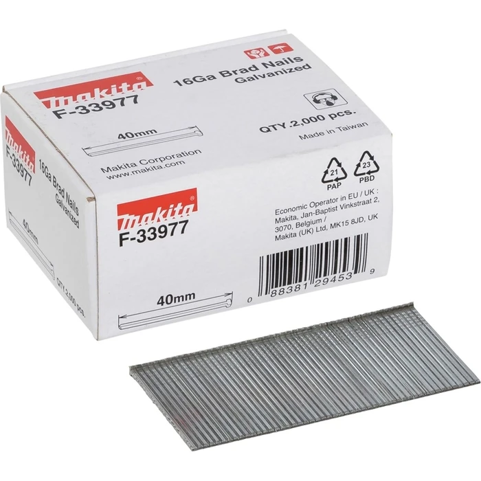 Διάφορα Makita Καρφιά Brad 18GA 40mm