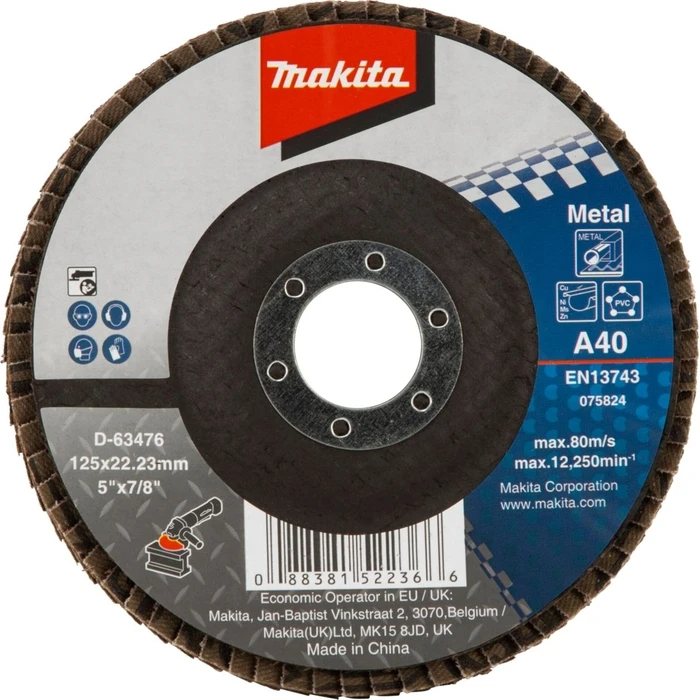 Makita Φασερσλεϊφσντίσκος 125mm A40