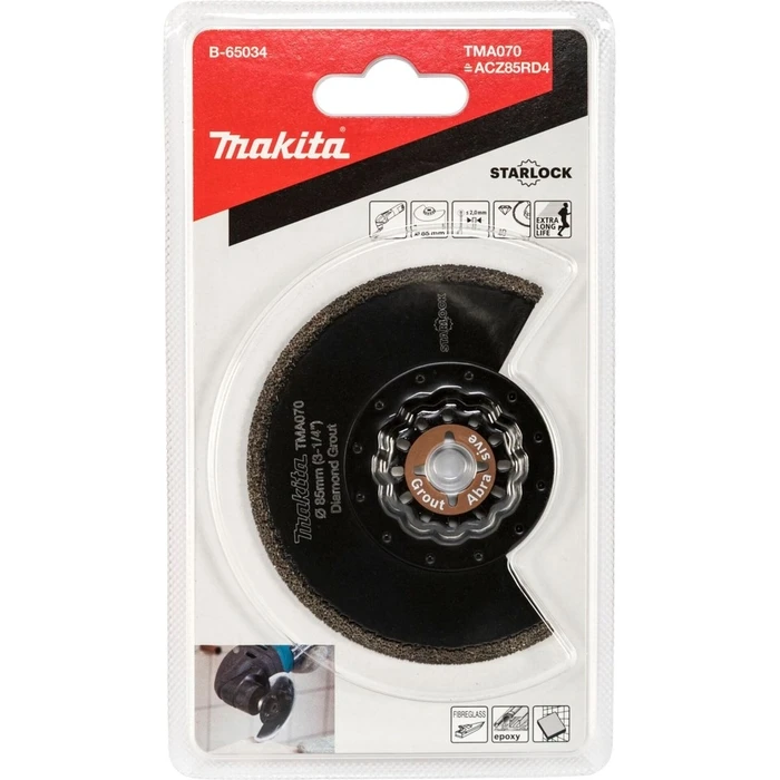 Μαχαίρι πολλαπλών εργαλείων Makita Diamant-Segmentsägeblatt TMA070