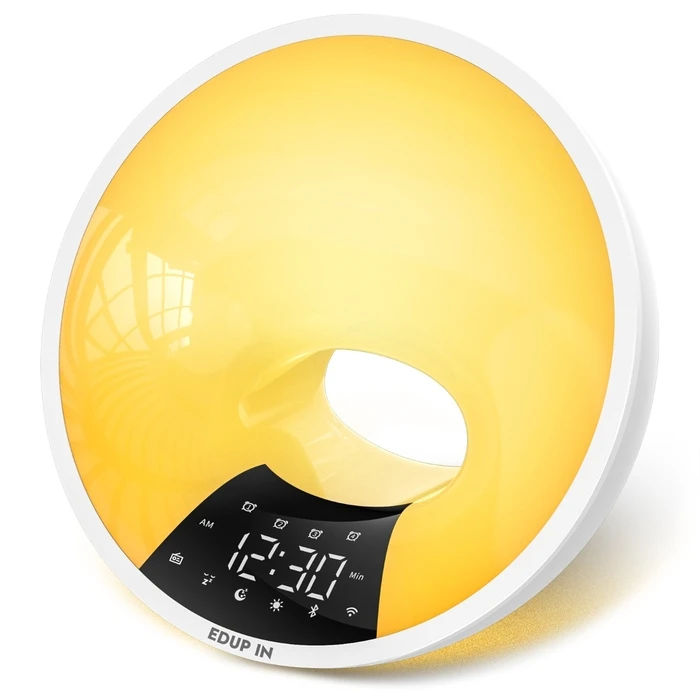 EDUP A90 Ξυπνητήρι Wake Up Light (Sunrise/Sunset) με Bluetooth, FM και WiFi