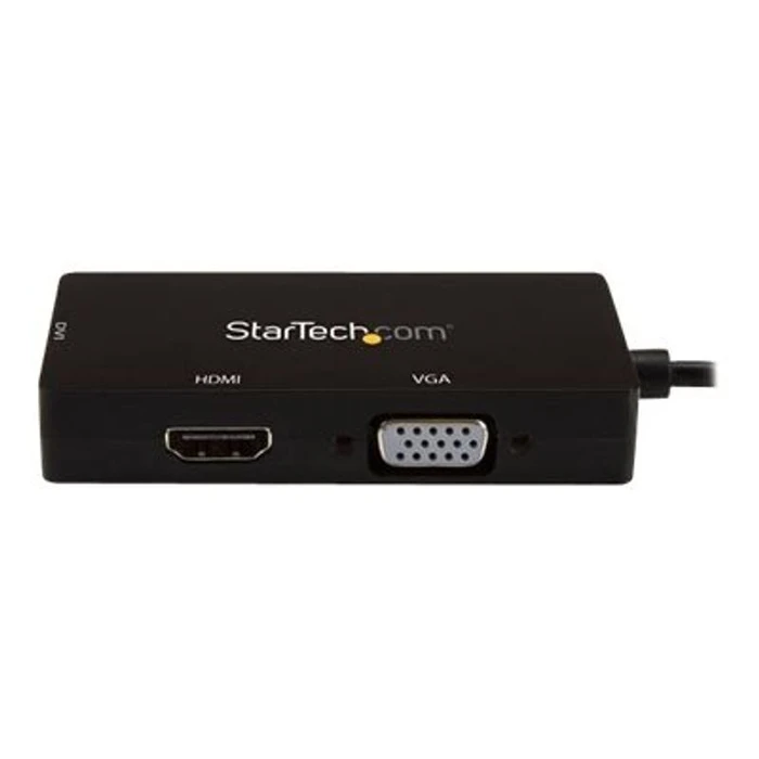 Docking station StarTech.com - 4K 30 Hz - USB C to HDMI / DVI / VGA - USB Type C adapter - USB-C dongle - external video adapter