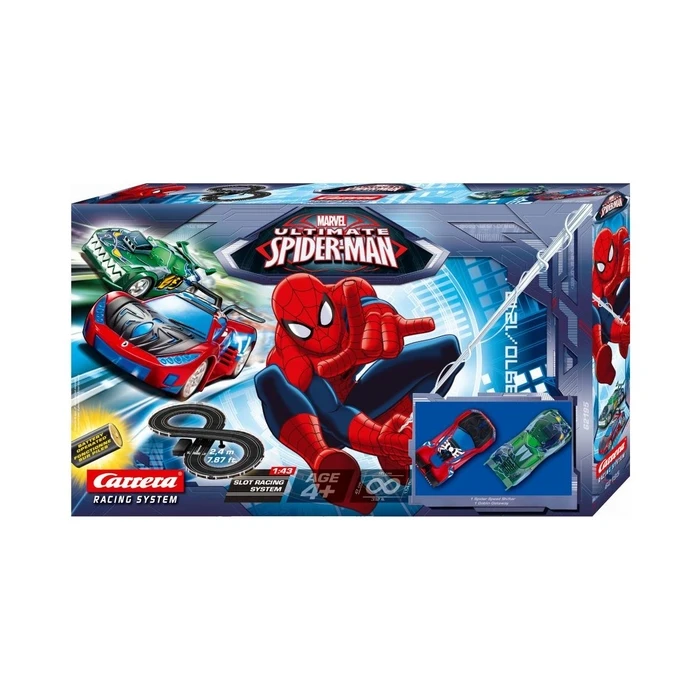 Πίστα Carrera GO!!! Set: Spider-Man - Battery Operated 1:43 (20062195)