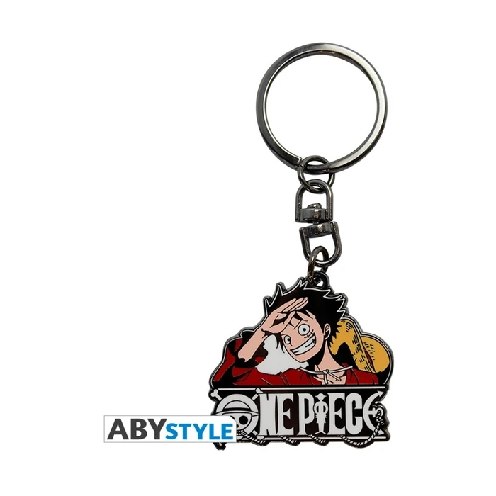 Abysse Μπρελόκ Πορτοφόλι One Piece Luffy New World Μεταλλικό ABYKEY032