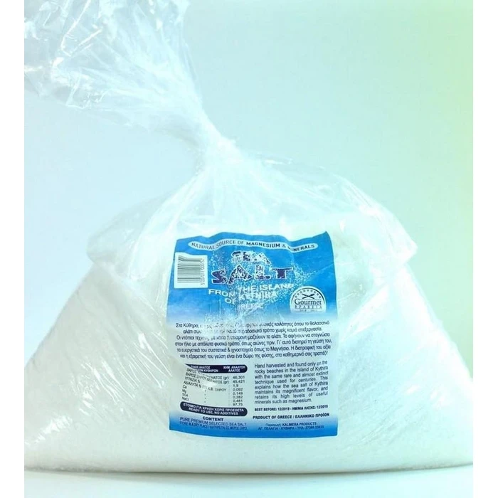 Αλάτι Kalimera Products: Kytherian Rock Sea Salt Flakes (Plastic Bag - 6kg)
