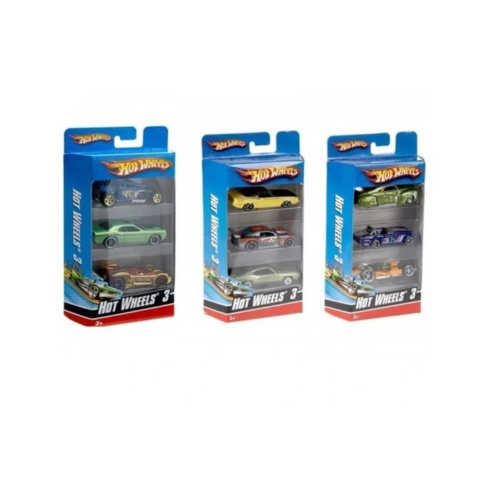 Αυτοκίνητα  Οχήματα HOT WHEELS - CARS SET OF 3 (RANDOM) (K5904)