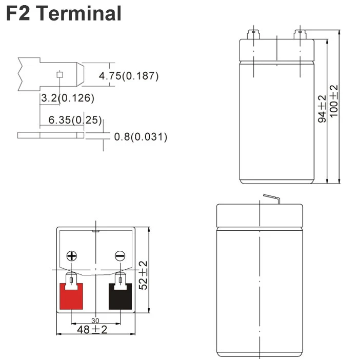 Μπαταρία Μολύβδου Ultracell 4V 4.5AH