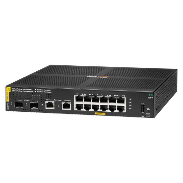 Hewlett Packard Enterprise R8N89B#ABB Managed Layer 2 Switch - 12 x 1 Gbps Gigabit Ethernet