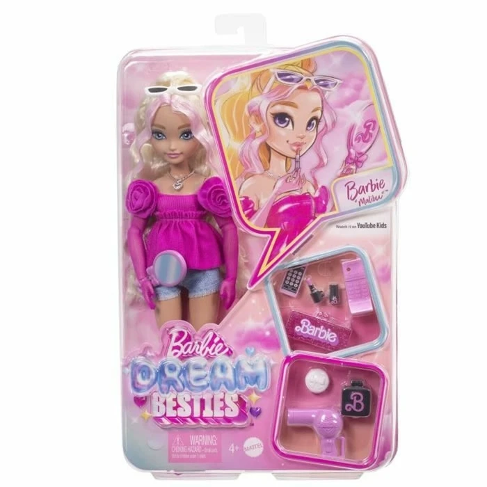 Κούκλα Mattel Barbie Dream Besties Malibu Dream Besties για 4+ ετών+ Ετώ