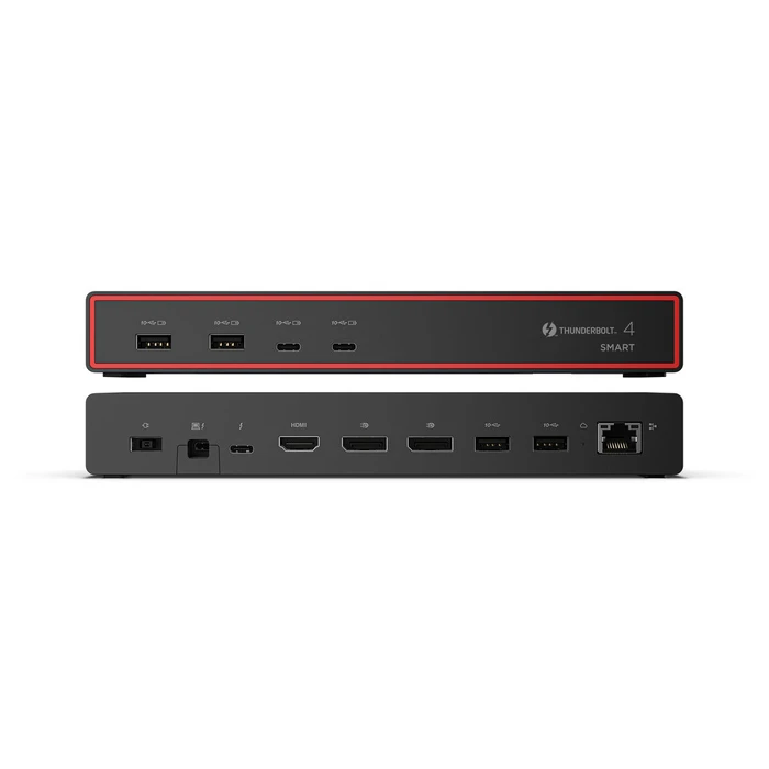 Lenovo ThinkPad Thunderbolt 4 Smart Dock Gen2 7500 Dock Docking Station με HDMI/DisplayPort 4K PD Ethernet και σύνδεση 4 Οθονών Μαύρο