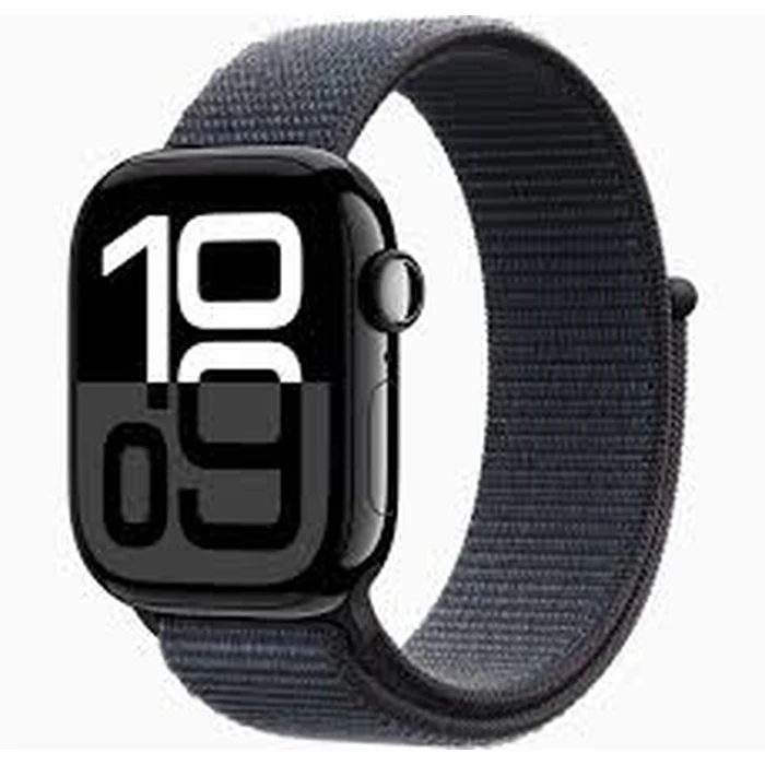 Smartwatch Apple Watch Series 10 42Mm Jet Black Aluminium With Black Sport Band S/M Mwwe3Qc/A