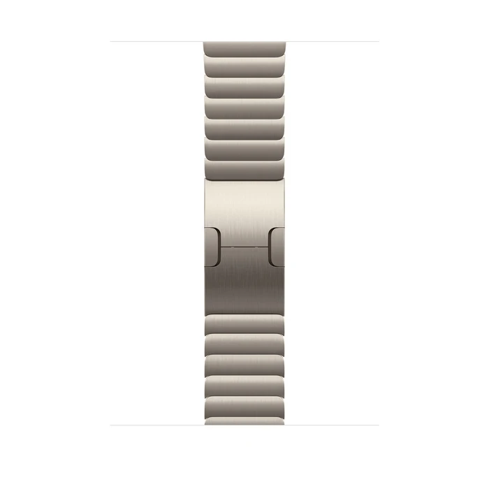 Apple Natural Link Bracelet Kit Λουράκι Ανοξείδωτο Ατσάλι Μπεζ (Apple Watch 46mm) MXMF3ZM/A