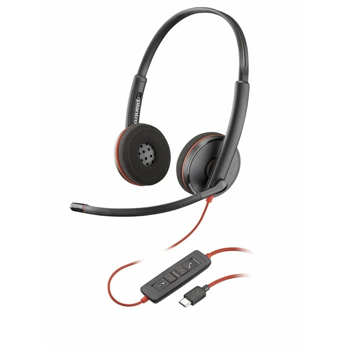 Headset Poly C3220 Μαύρο