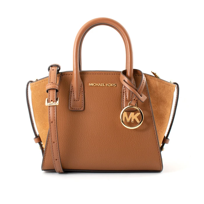 Michael Kors Δερμάτινη Γυναικεία Τσάντα Χειρός Ταμπά 35F4G4VC0L-LUG