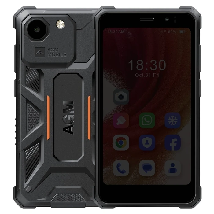 AGM N2 ACTIVE Ανθεκτικό Smartphone 4,96" Dual SIM (Μαύρο)