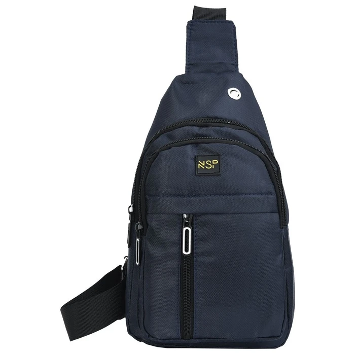 NSP N122 Τσαντάκι Ώμου Crossbody Αδιάβροχο 5.7L (Μπλε)