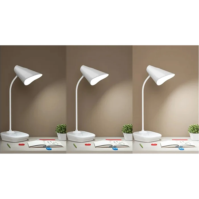 Φωτιστικό Γραφείου με φωτάκι νυκτός LED WD-6050A(GB) WEIDASI Λευκό