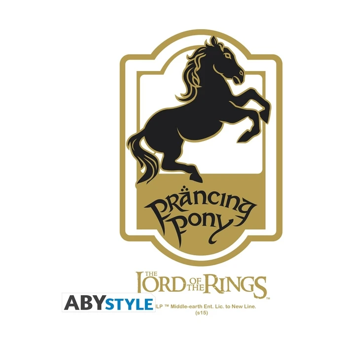 Abysse Lord Of The Rings - Prancing Pony Glass Beer Pint 500ml