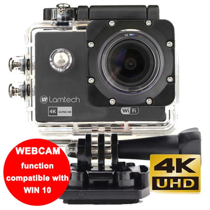 Action Camera Lamtech 4K With WIFI & WEBCAM