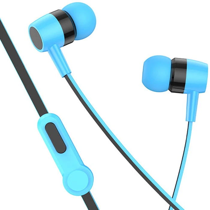 Handsfree Ακουστικά Lamtech With MIC 3,5mm JACK BLUE