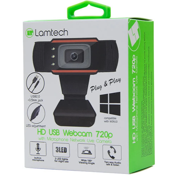Webcam Lamtech HIGH DEFINITION USB 720P
