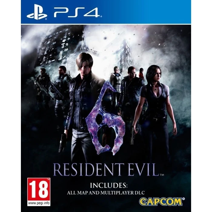 PS4 RESIDENT EVIL 6 (INCLUDES: ALL MAP AND MULTIPLAYER DLC) English Pack / Pegi