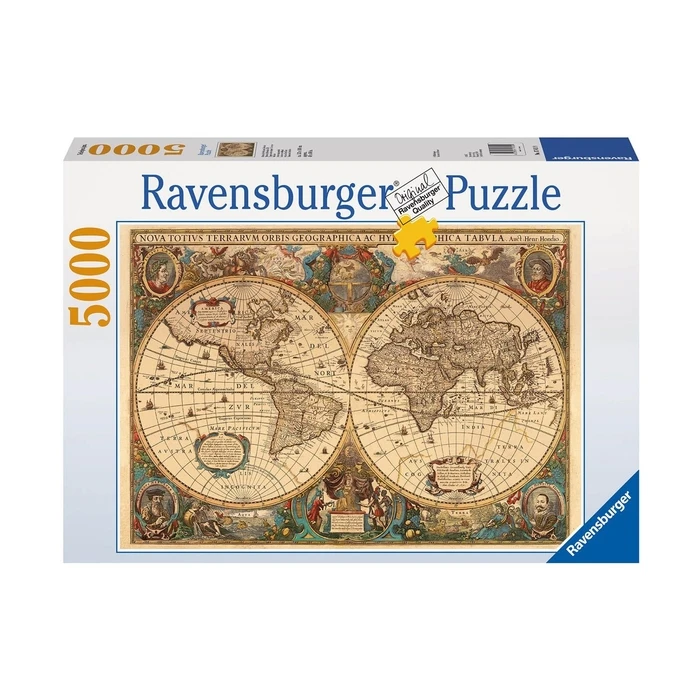 Ravensburger Παζλ Antique World Map 5000 τεμ. (17411)