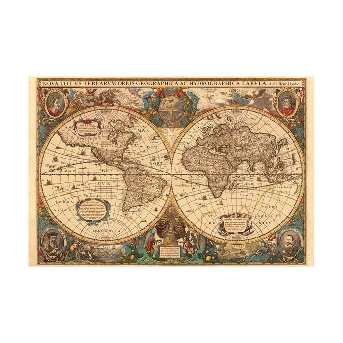 Ravensburger Παζλ Antique World Map 5000 τεμ. (17411)