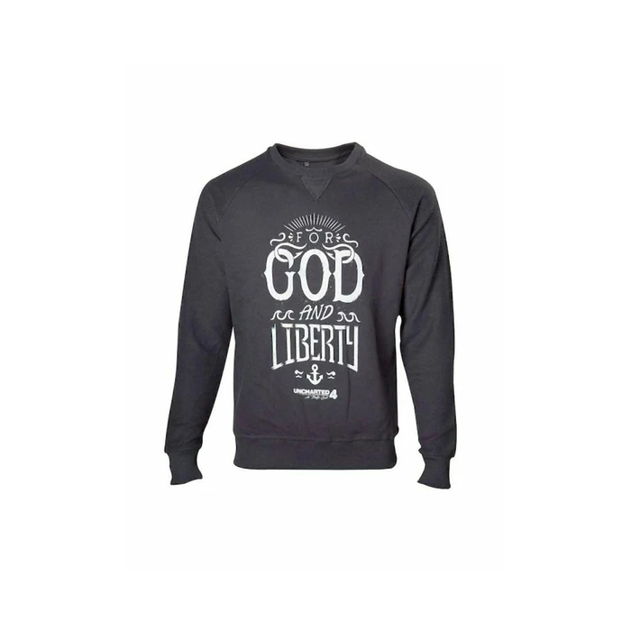 Μπλούζα Φουτερ Difuzed Uncharted 4 For God And Liberty Sweater Size XL(SW302030UNC-XL)