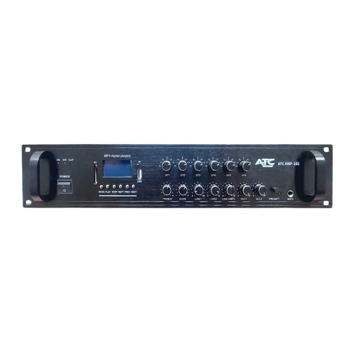 ATC AMP-101 Τελικός Ενισχυτής Εγκαταστάσεων 240W/100V (4–16Ω)