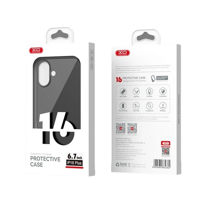 Θήκη Κινητού XOK02 iP 16 Pro 6.3" Frosted TPU