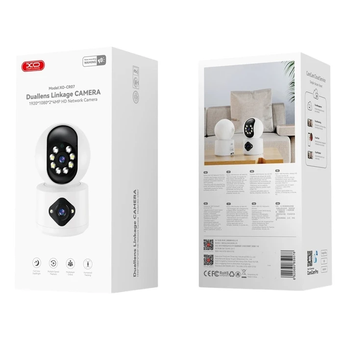 Κάμερα Παρακολούθησης XO CR07 EU Supreme 400W Pixel Διπλή