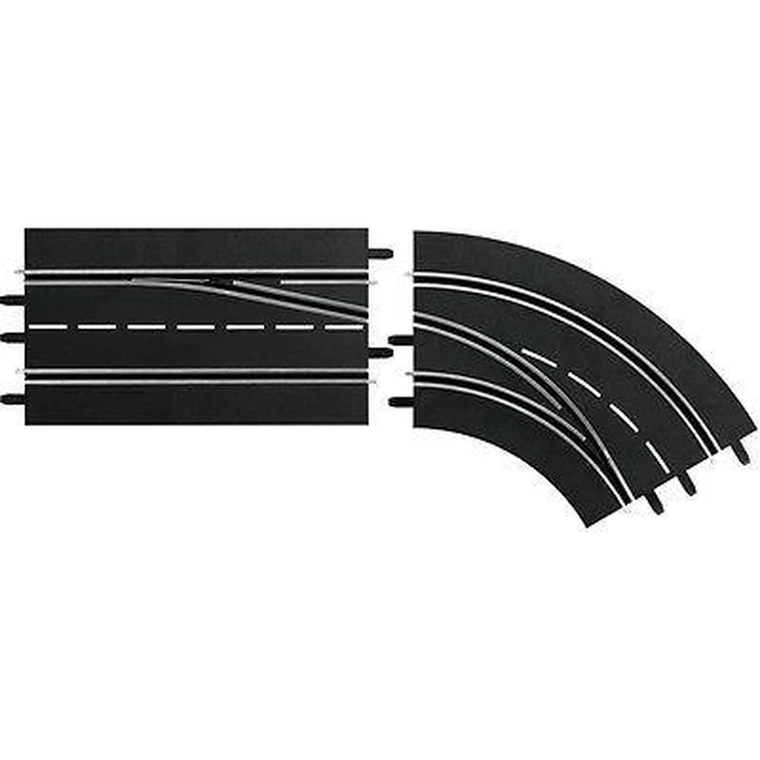 Αξεσουάρ Πίστας Carrera Slot Accessories - Digital 124/132 - Lane change curve right, Out to In (20030365)