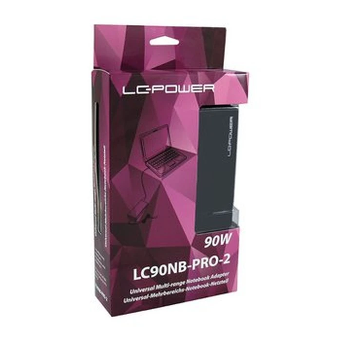 Φορτιστής Laptop 90W LC-Power Universal Multi-Range Adapter Pro Series
