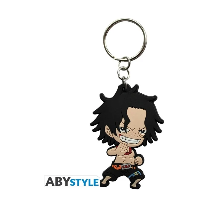 Abysse One Piece Ace SD PVC Keychain (ABYKEY207)
