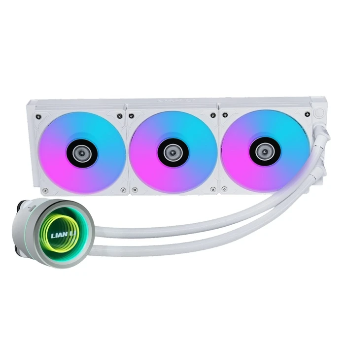 Υδρόψυξη Lian Li Galahad II Trinity 360 White - AIO GPU with ARGB Fans