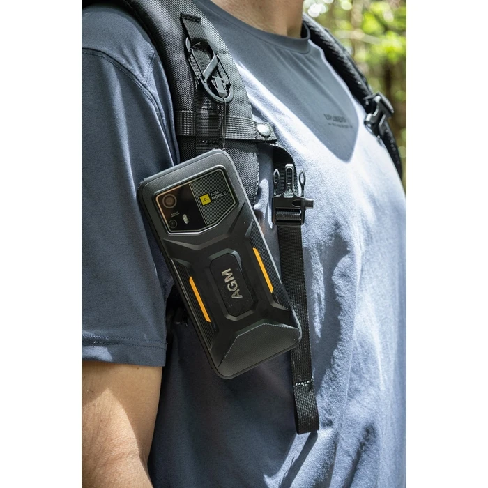 AGM H6 PRO Dual SIM Rugged Smartphone (6.56" HD+, 6GB RAM, 128GB) Black