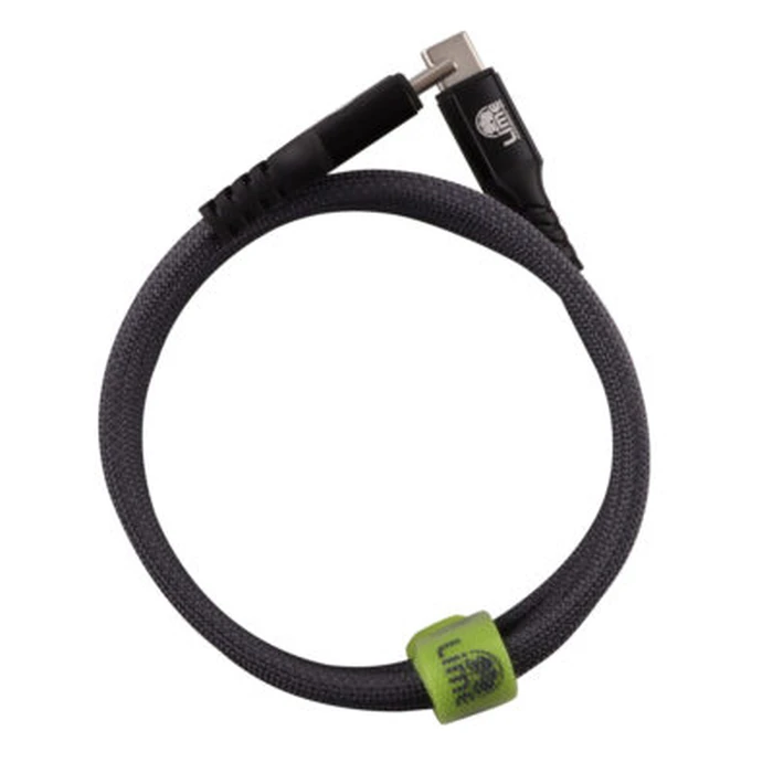 Lime LBMCC02 Ανθεκτικό Μαγνητικό Πλεκτό Καλώδιο USB-C σε USB-C 68W 1,2m Γκρι