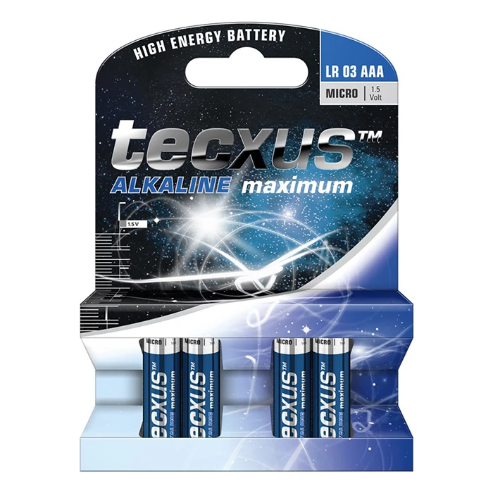 Αλκαλικές Μπαταρίες 11007-Lr 03/4τεμ Tecxus 23631
