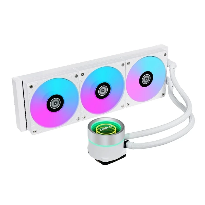 Υδρόψυξη Lian Li Galahad II Trinity 360 White - AIO GPU with ARGB Fans