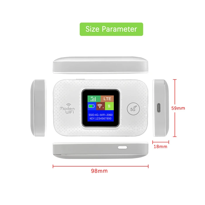 Router XO TX02 Portable WiFi 3000mAh for European Networks