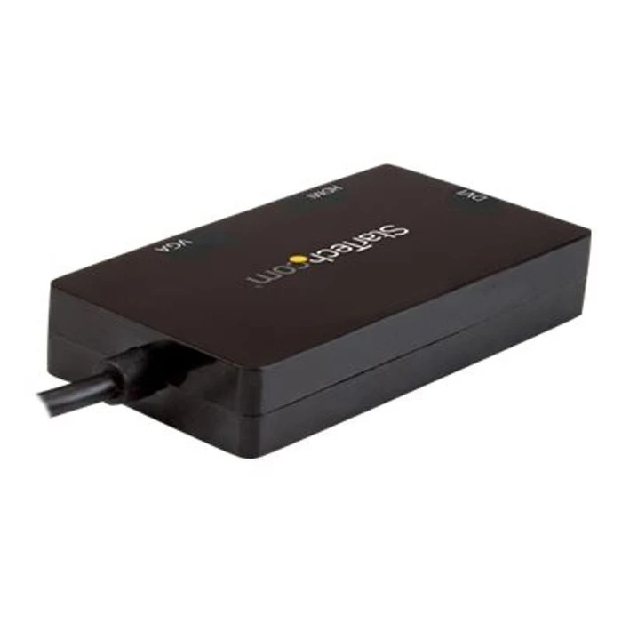 Docking station StarTech.com - 4K 30 Hz - USB C to HDMI / DVI / VGA - USB Type C adapter - USB-C dongle - external video adapter
