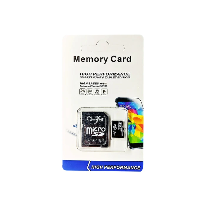 Κάρτα μνήμης Micro SD 256 GB Class10 U3 με Ανάπτορα CLEVER